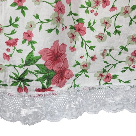 Victoria's Secret Cottagecore Floral Slip Dress Chemise Babydoll Small Lace Pink - Picture 7 of 15